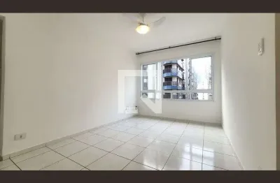 Apartamento para aluguel - boqueirão, 1 quarto,  42 m² - santos