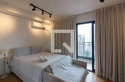 Kitnet / stúdio para aluguel - moema, 1 quarto,  28 m² - são paulo