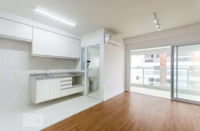 Kitnet / stúdio para aluguel - ponta da praia, 1 quarto,  55 m² - santos