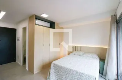 Kitnet / stúdio para aluguel - brooklin, 1 quarto,  25 m² - são paulo