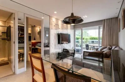 Apartamento para aluguel - alphaville, 1 quarto,  60 m² - barueri