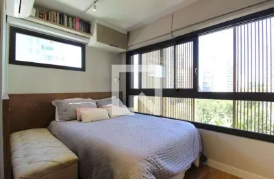 Kitnet / stúdio para aluguel - moema, 1 quarto,  21 m² - são paulo