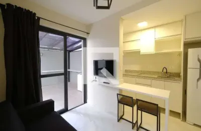 Apartamento para aluguel - capão raso, 1 quarto,  50 m² - curitiba