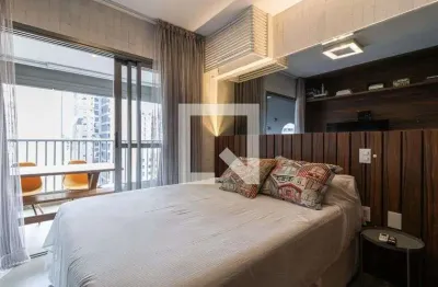 Kitnet / stúdio para aluguel - moema, 1 quarto,  27 m² - são paulo