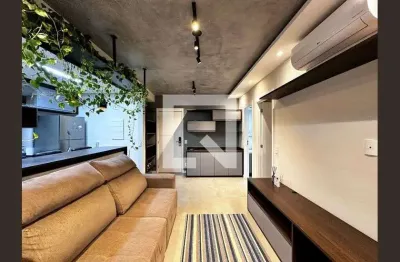 Apartamento para aluguel - brooklin, 1 quarto,  55 m² - são paulo