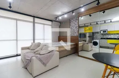 Kitnet / stúdio para aluguel - santo amaro , 1 quarto,  35 m² - são paulo