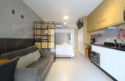 Kitnet / stúdio para aluguel - moema, 1 quarto,  34 m² - são paulo