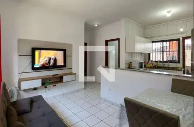 Casa / sobrado em condomínio para aluguel - aviação, 2 quartos,  63 m² - praia grande