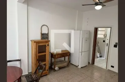Kitnet / stúdio para aluguel - gonzaga , 1 quarto,  30 m² - santos