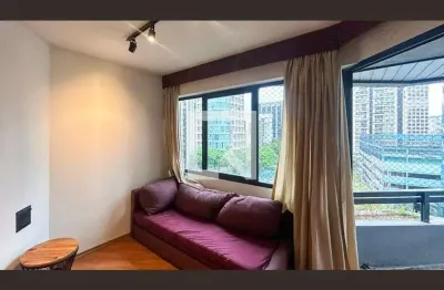 Apartamento para aluguel - brooklin, 1 quarto,  46 m² - são paulo