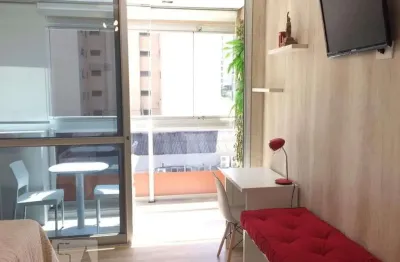 Kitnet / stúdio para aluguel - consolação, 1 quarto,  22 m² - são paulo