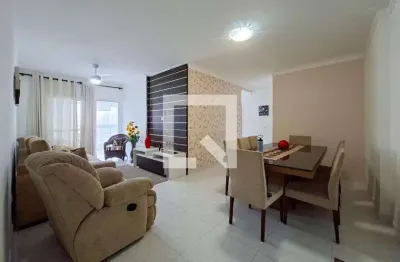 Apartamento para aluguel - canto do forte, 3 quartos,  116 m² - praia grande