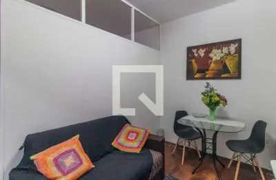 Apartamento para aluguel - centro histórico, 1 quarto,  34 m² - porto alegre