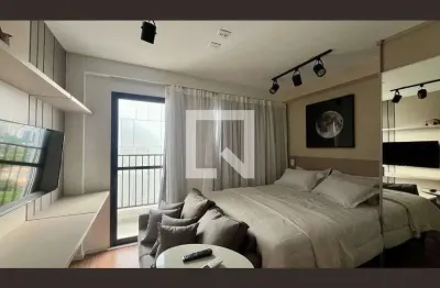 Kitnet / stúdio para aluguel - pinheiros, 1 quarto,  24 m² - são paulo