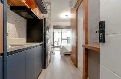 Kitnet / stúdio para aluguel - chácara santo antonio, 1 quarto,  26 m² - são paulo