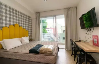 Kitnet / stúdio para aluguel - liberdade, 1 quarto,  22 m² - são paulo