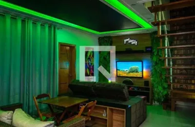 Cobertura para aluguel - vila assunção, 2 quartos,  101 m² - santo andré