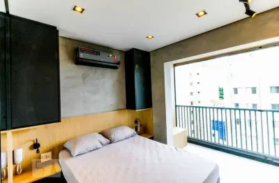 Kitnet / stúdio para aluguel - brooklin, 1 quarto,  22 m² - são paulo