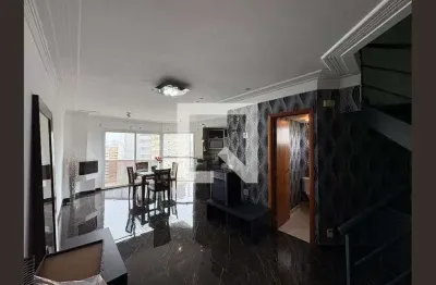 Cobertura para aluguel - jardim, 1 quarto,  130 m² - santo andré