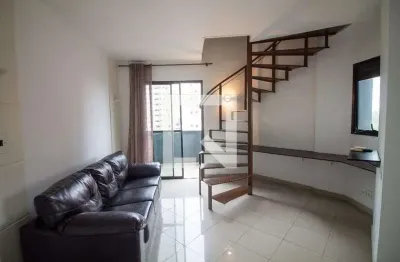 Cobertura para aluguel - brooklin, 1 quarto,  75 m² - são paulo