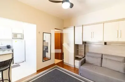 Kitnet / stúdio para aluguel - menino deus, 1 quarto,  30 m² - porto alegre