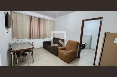 Apartamento para aluguel - josé menino, 1 quarto,  50 m² - santos