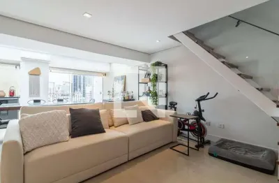 Cobertura para aluguel - itaim bibi, 2 quartos,  100 m² - são paulo