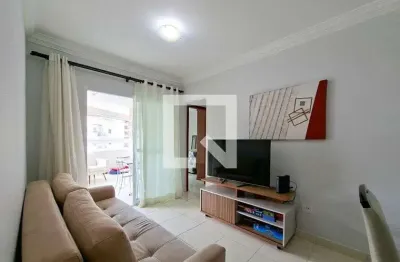 Apartamento para aluguel - vila caiçara, 2 quartos,  89 m² - praia grande