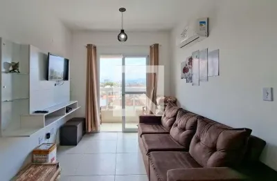Apartamento para aluguel - vila tupi, 2 quartos,  52 m² - praia grande
