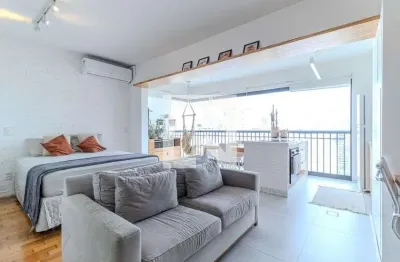 Kitnet / stúdio para aluguel - santa cecília, 1 quarto,  42 m² - são paulo