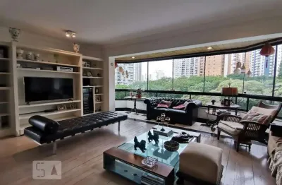 Apartamento para aluguel - portal do morumbi, 3 quartos,  230 m² - são paulo