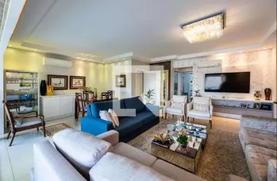 Apartamento para aluguel - gonzaga , 3 quartos,  181 m² - santos