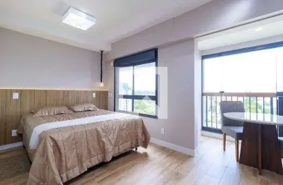 Kitnet / stúdio para aluguel - brooklin, 1 quarto,  28 m² - são paulo