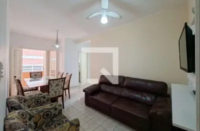 Apartamento para aluguel - vila tupi, 2 quartos,  65 m² - praia grande