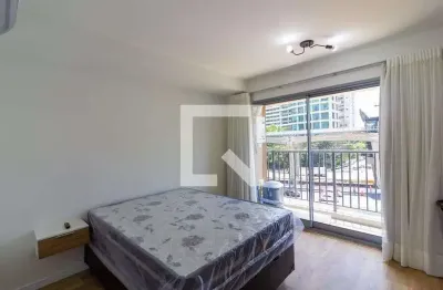 Kitnet / stúdio para aluguel - brooklin, 1 quarto,  30 m² - são paulo