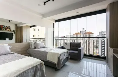 Kitnet / stúdio para aluguel - tatuapé, 1 quarto,  38 m² - são paulo