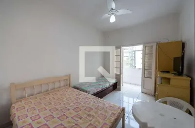 Kitnet / stúdio para aluguel - aparecida, 1 quarto,  28 m² - santos