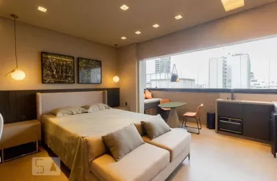 Kitnet / stúdio para aluguel - pinheiros, 1 quarto,  32 m² - são paulo
