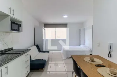 Kitnet / stúdio para aluguel - santa cecília, 1 quarto,  24 m² - são paulo