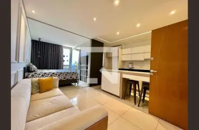 Kitnet / stúdio para aluguel - indaiá, 1 quarto,  35 m² - belo horizonte