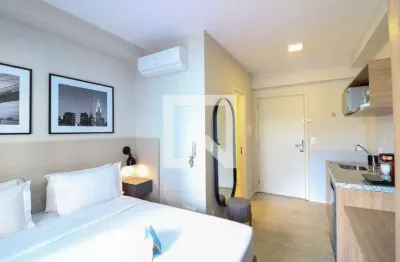 Kitnet / stúdio para aluguel - brooklin, 1 quarto,  22 m² - são paulo