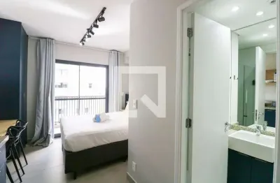 Kitnet / stúdio para aluguel - brooklin, 1 quarto,  22 m² - são paulo