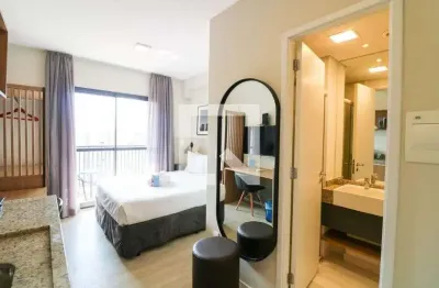 Kitnet / stúdio para aluguel - brooklin, 1 quarto,  20 m² - são paulo