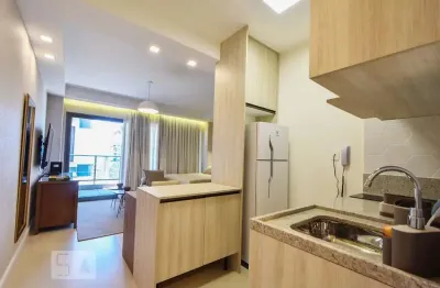 Kitnet / stúdio para aluguel - brooklin, 1 quarto,  42 m² - são paulo