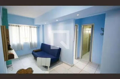 Apartamento para aluguel - cidade ocian, 1 quarto,  58 m² - praia grande