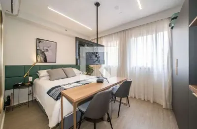 Kitnet / stúdio para aluguel - chácara santo antonio, 1 quarto,  24 m² - são paulo