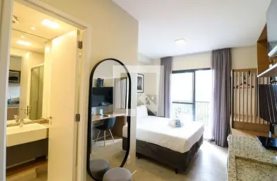 Kitnet / stúdio para aluguel - brooklin, 1 quarto,  22 m² - são paulo