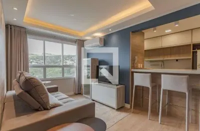 Apartamento para aluguel - jardim salso , 2 quartos,  55 m² - porto alegre