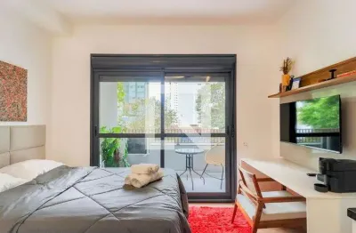 Kitnet / stúdio para aluguel - campo belo, 1 quarto,  27 m² - são paulo