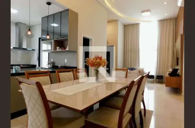 Casa / sobrado em condomínio para aluguel - vila monte alegre, 3 quartos,  140 m² - paulínia